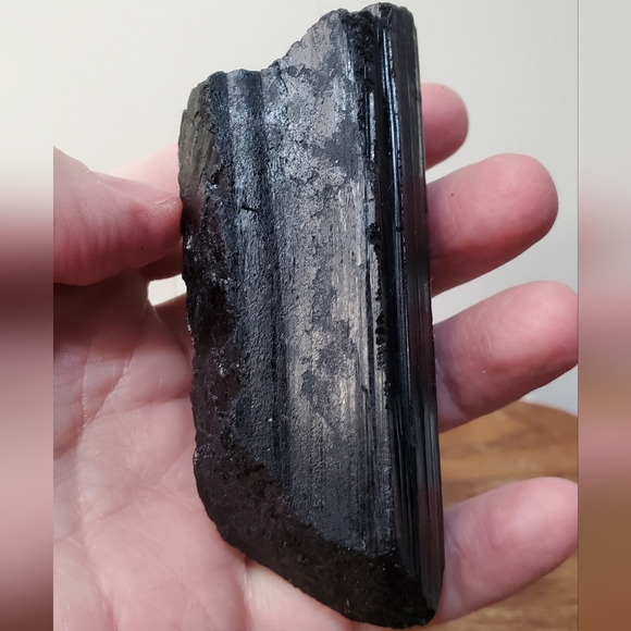 Black Tourmaline Crystal, 0.56 pounds - Picture 9 of 14